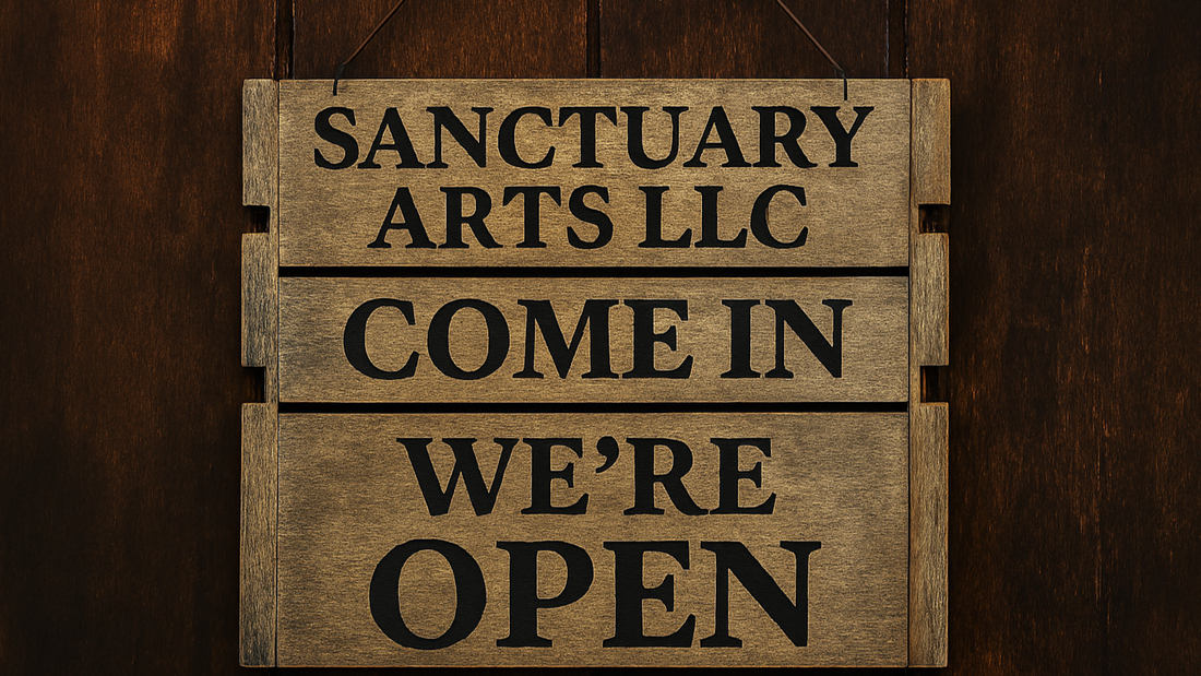 Website Launch Announcement - Sanctuary Arts LLC