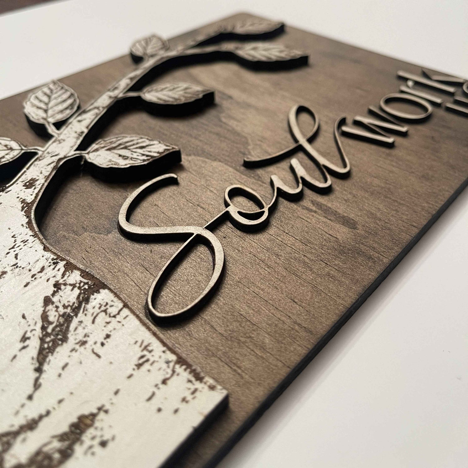 Custom Layered Wood Signs
