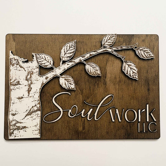 Custom Layered Wood Signs