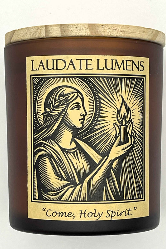 Laudate Lumens: "Come Holy Spirit" Candle