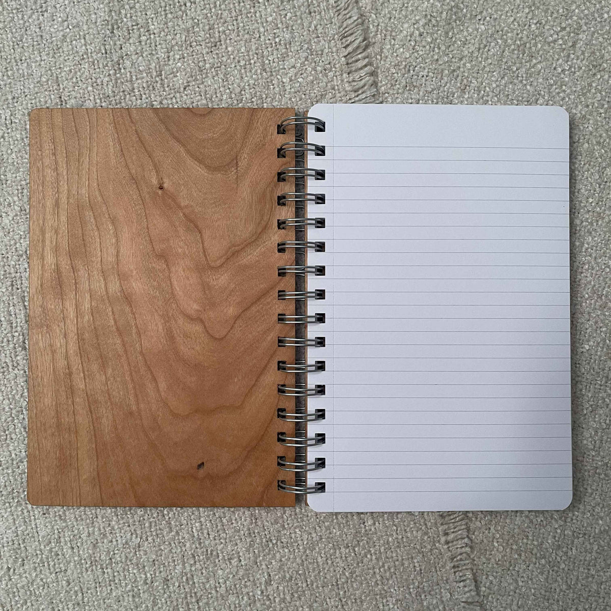 He Restores My Soul – Engraved Wooden Journal