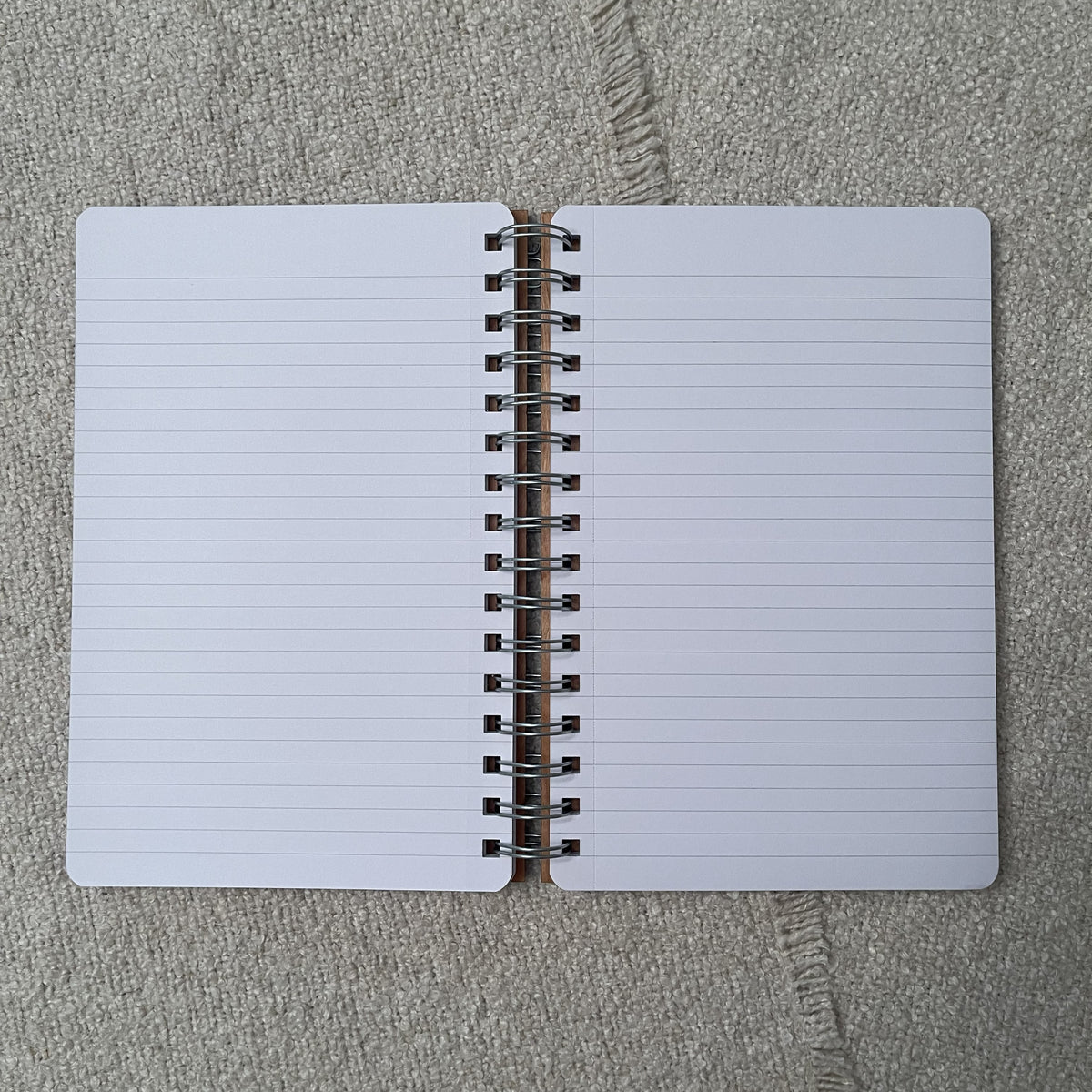 Half Mandala – Engraved Wooden Journal