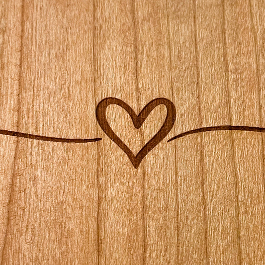 Personalized Wooden Journal - Listen for The Still Small Voice