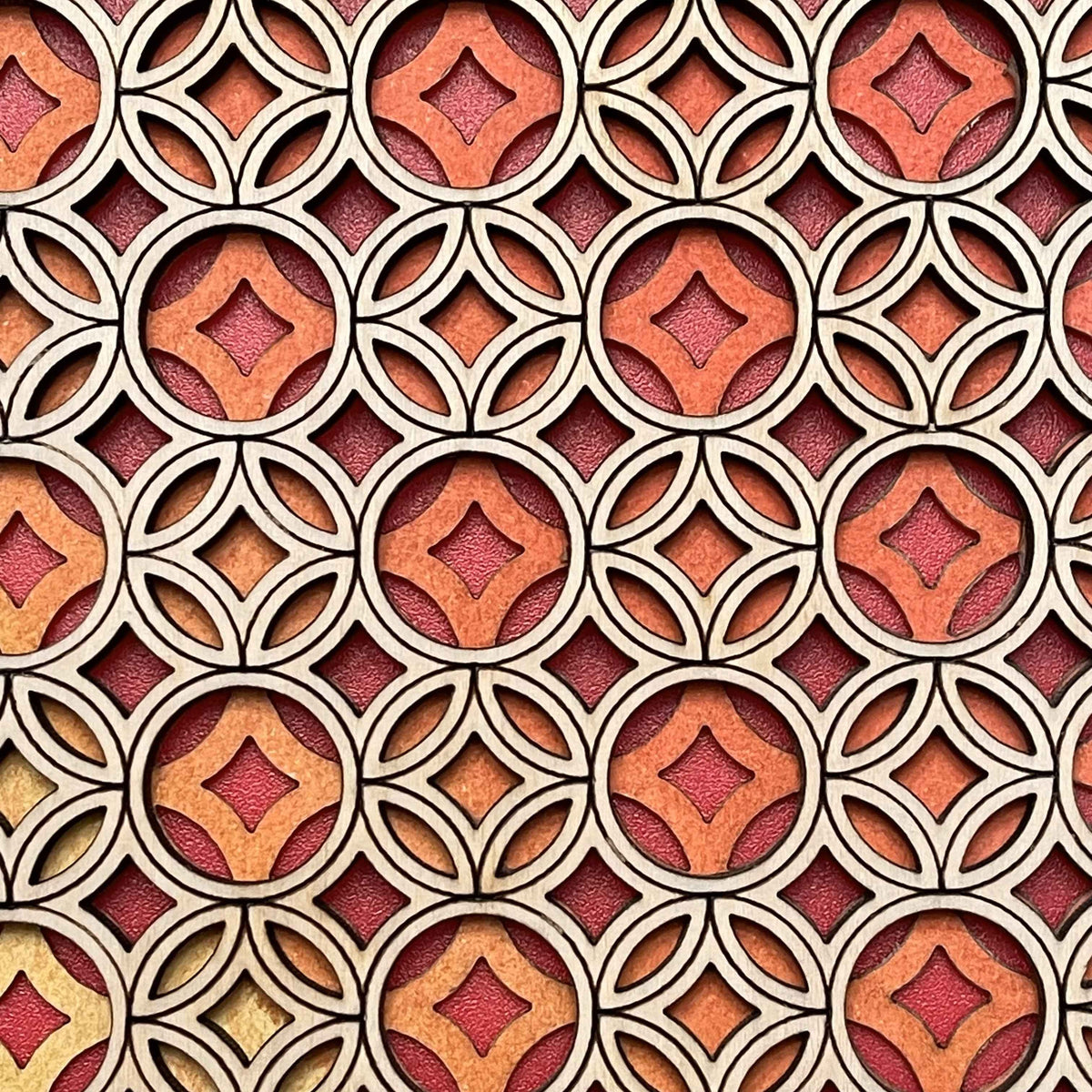 Interwoven Grace – Engraved Wooden Journal